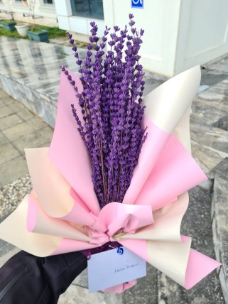 Kuru Kokulu Lavanta Buketi - Kütahya Melis Çiçek