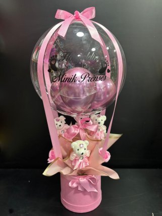 Özel Tasarım Kız Bebek Aranjman, Kütahya Çiçek