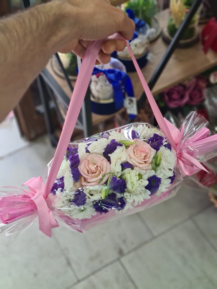 Çanta Aranjman - Kütahya Çiçekçi