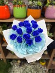 Çiçekçi - Mavi Solmayan Gül