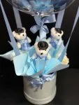 Çiçekçi - Özel Tasarım Erkek Bebek Aranjman